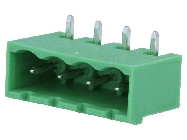 Ontkoppelbare terminal strip; 5,08mm; banen: 4; hoek van 90 ° Ontkoppelbare terminal strip; 5,08mm; banen: 4; hoek van 90 °